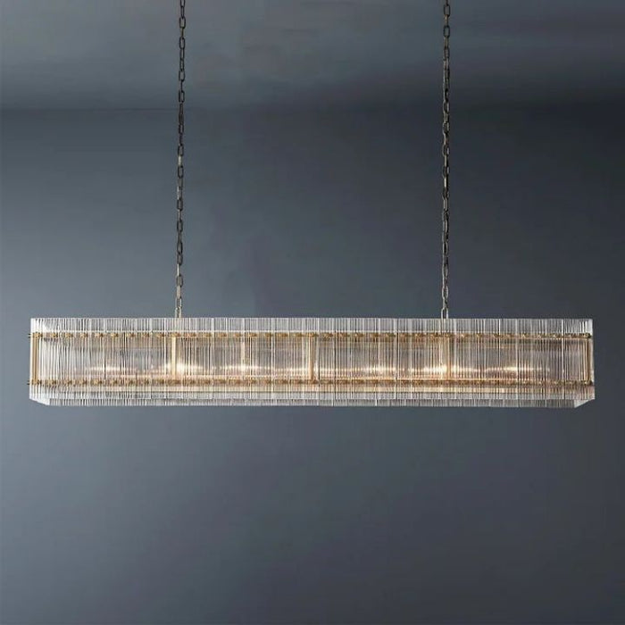 Tina Rectangle Chandelier 72"