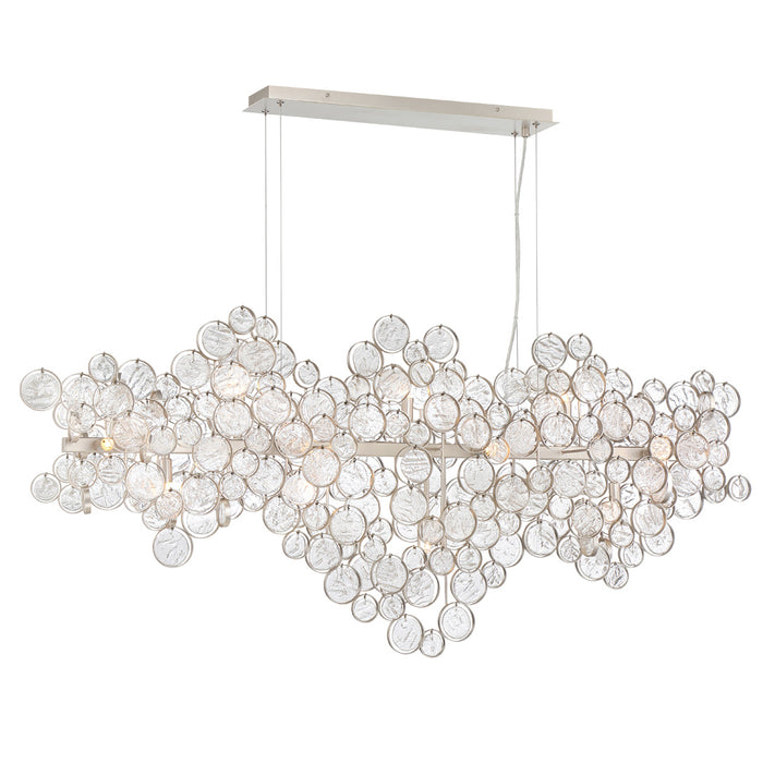 Trento Clustered Glass Linear Suspension