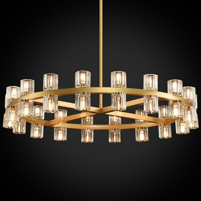 Aurora Glass Series Glass Chandelier