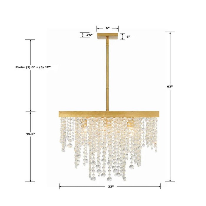 Winham 8 Light Chandelier