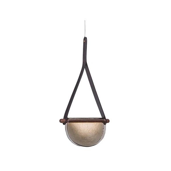 Avgi Leather Pendant Light