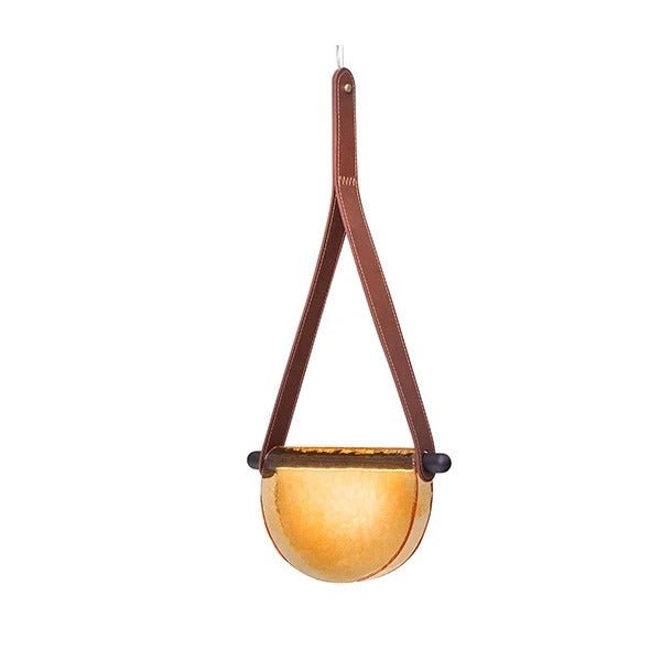 Avgi Leather Pendant Light