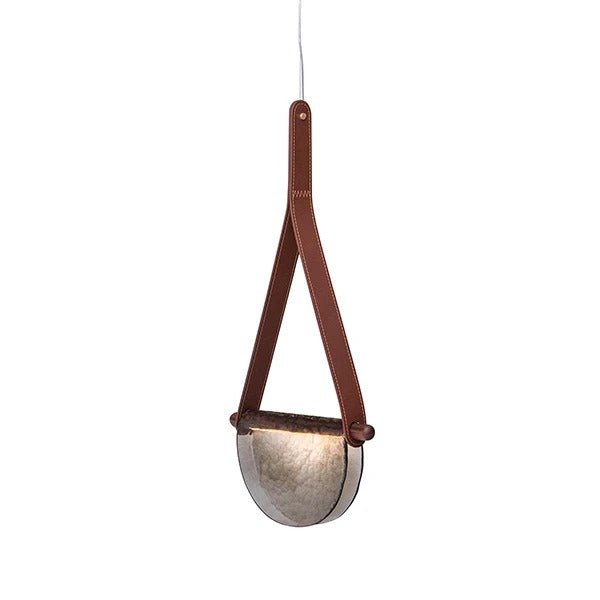 Avgi Leather Pendant Light