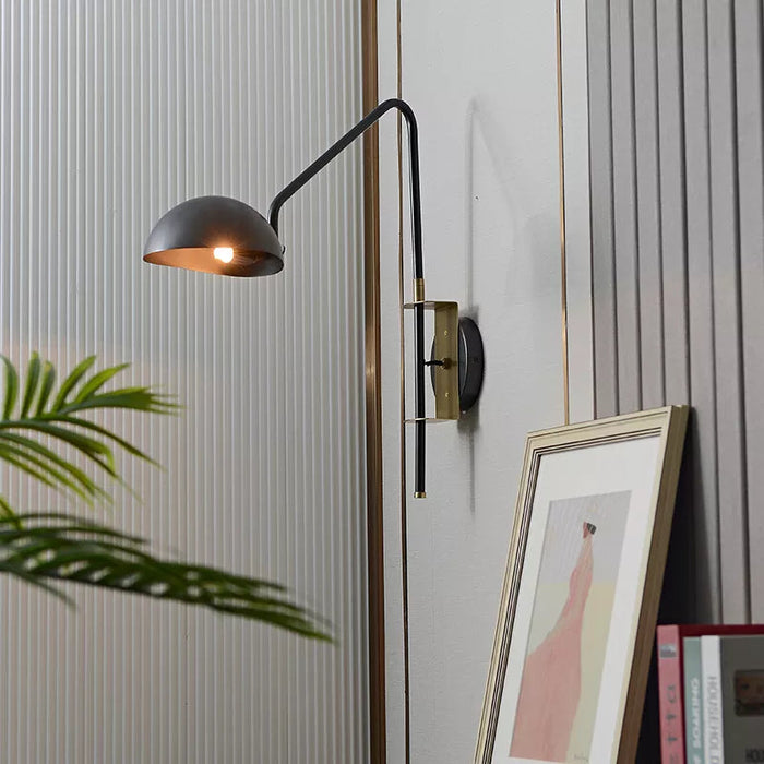 Convexo Swing-Arm Sconce