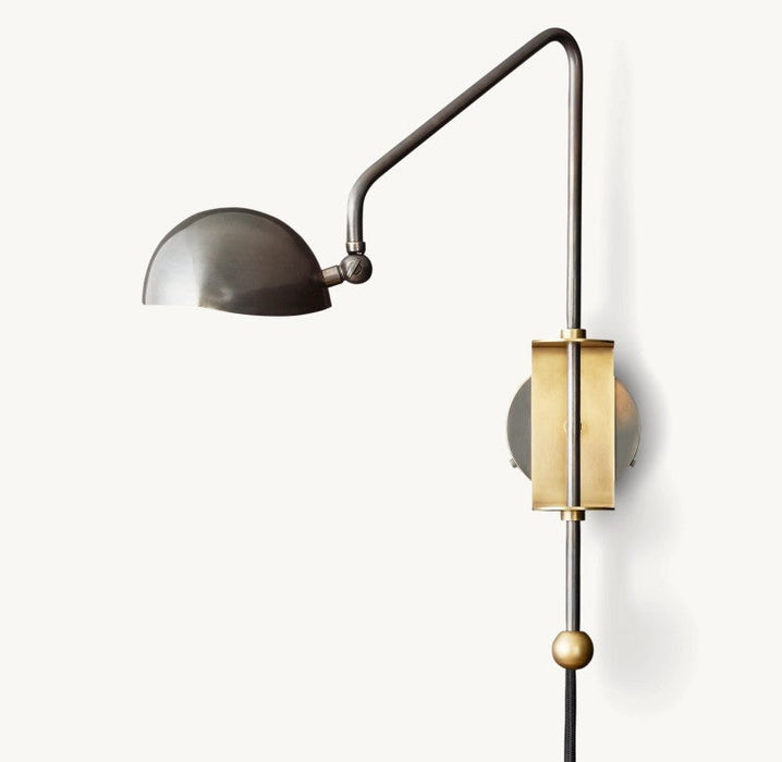 Convexo Swing-Arm Sconce