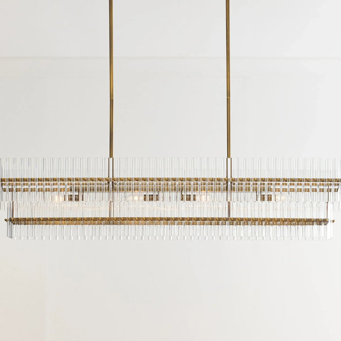 Marlee Crystal Linear Chandelier