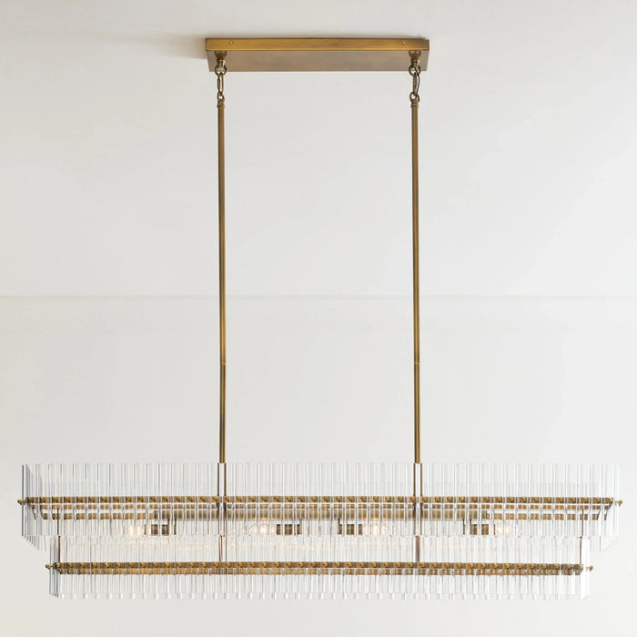 Marlee Crystal Linear Chandelier