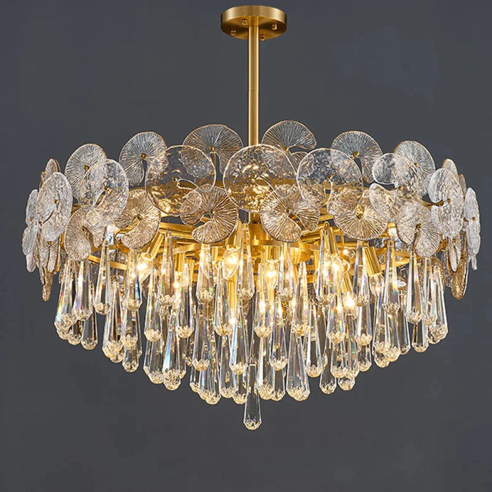 Postmonet Modern Postmodern Crystal Chandelier