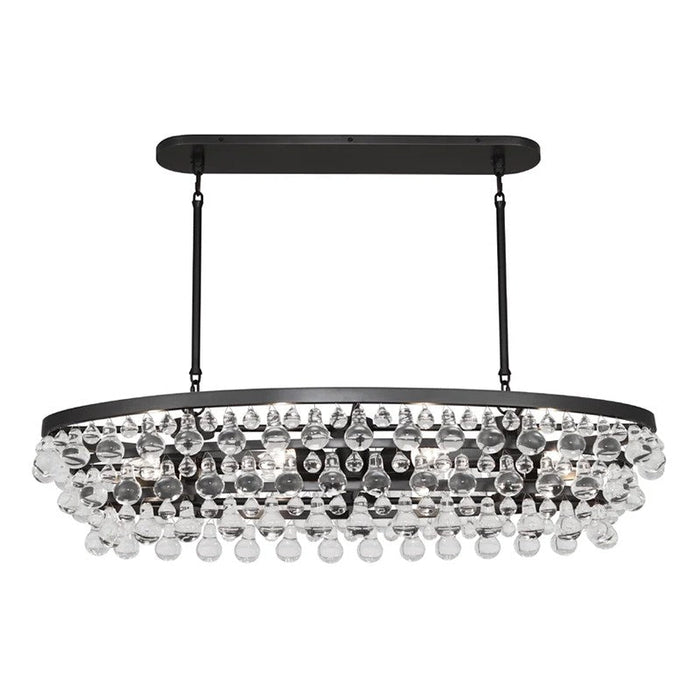 Abbe Waterdrop Oval Chandelier 43"