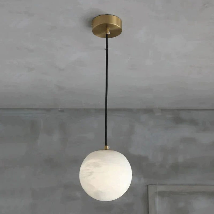 Sphaera Alabaster Pendant Light
