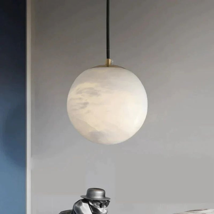 Sphaera Alabaster Pendant Light