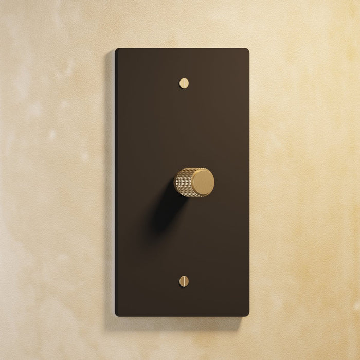 The Brass Rotary Dimmer Switch