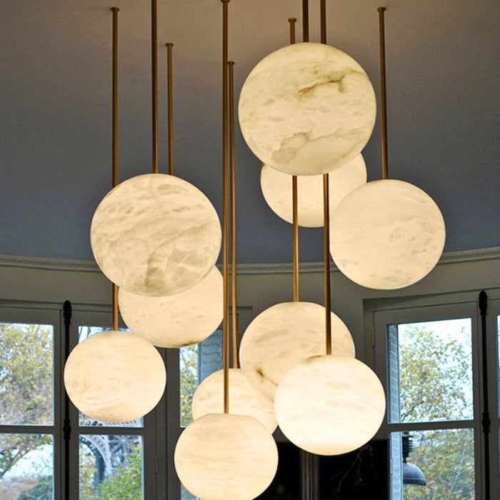 Yue Alabaster Customizeable Chandelier