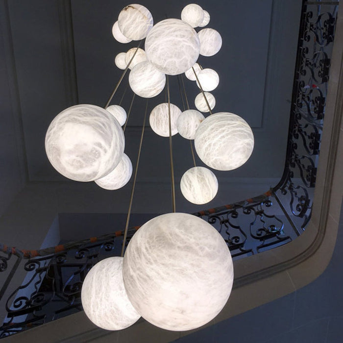 Yue Alabaster Customizeable Chandelier