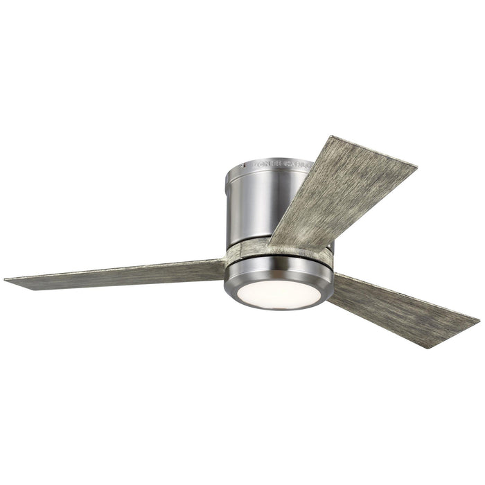 Clarity Hugger Ceiling Fan With Light