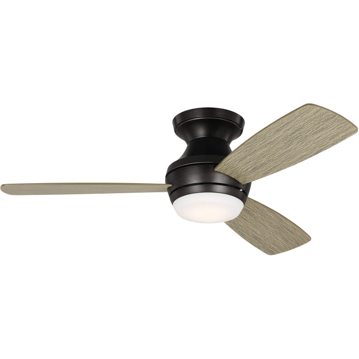 Ikon Hugger Ceiling Fan with Color Select Light