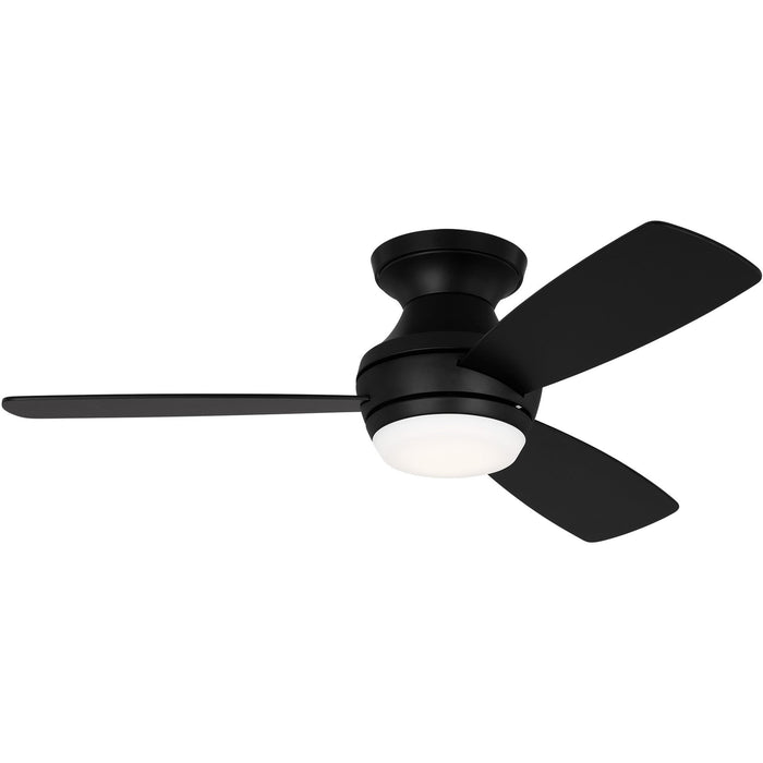 Ikon Hugger Ceiling Fan with Color Select Light