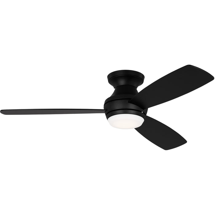 Ikon Hugger Ceiling Fan with Color Select Light