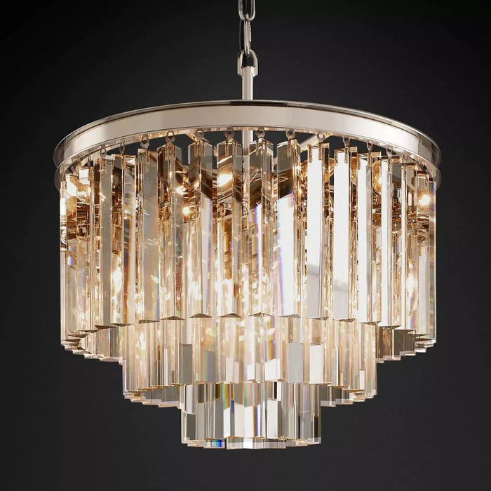 1920s Tedem Round Chandelier 20"