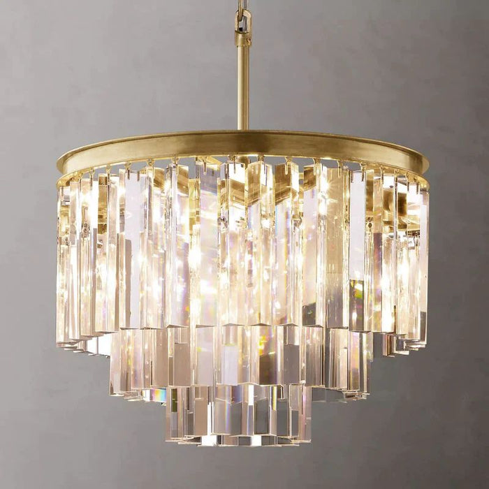 1920s Tedem Round Chandelier 20"