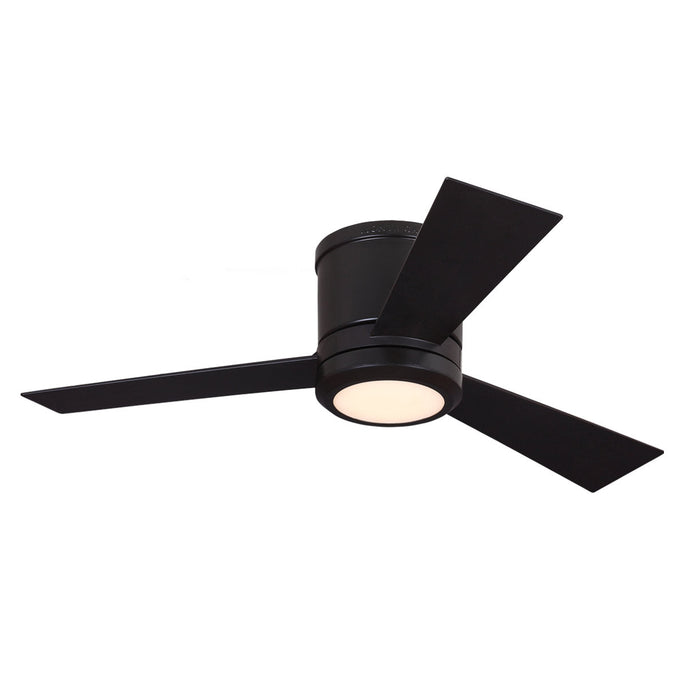 Clarity Hugger Ceiling Fan With Light