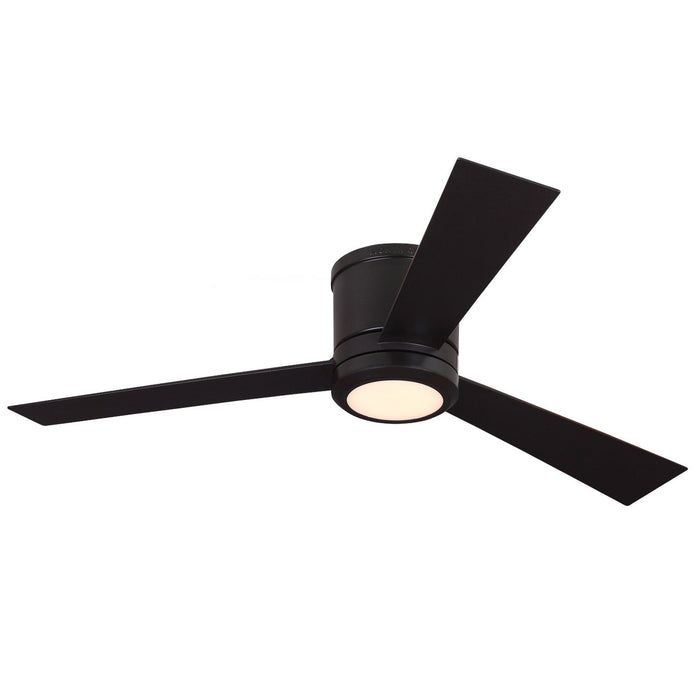 Clarity Hugger Ceiling Fan With Light