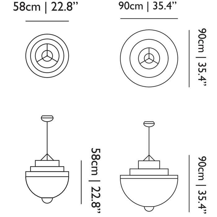 Meshmatics Chandelier