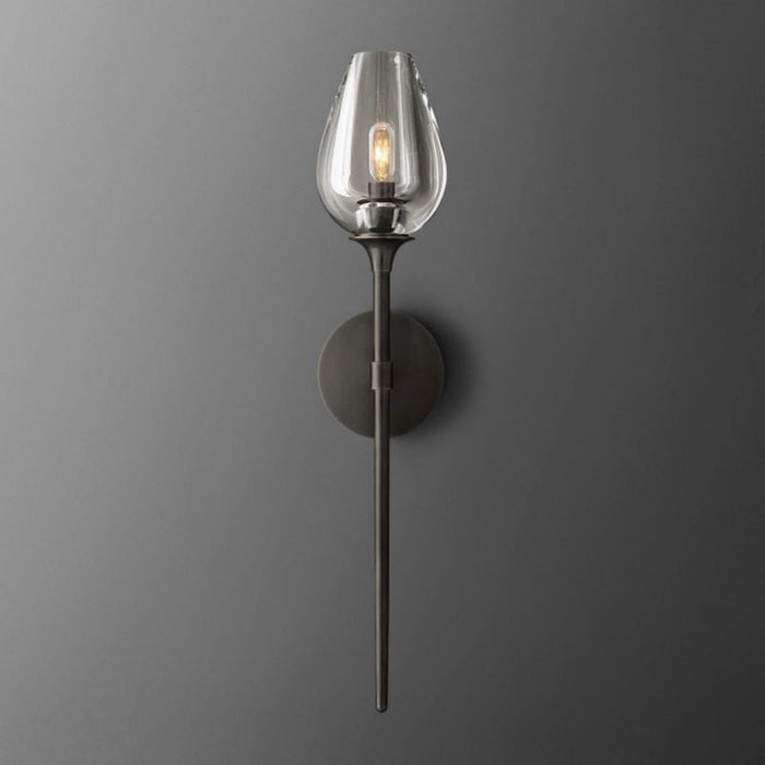 Saria Tulip Glass Grand Wall Sconce