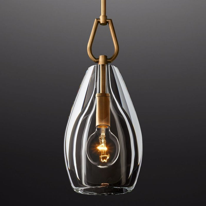 Gancy Oval Pendant 8''