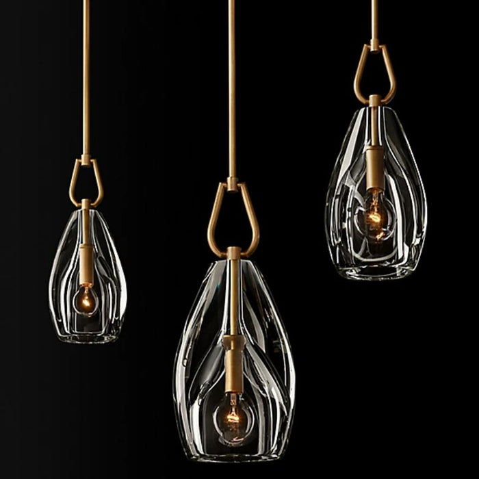 Gancy Oval Pendant 8''