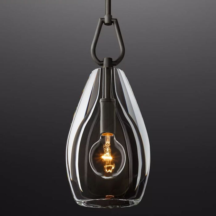 Gancy Oval Pendant 8''