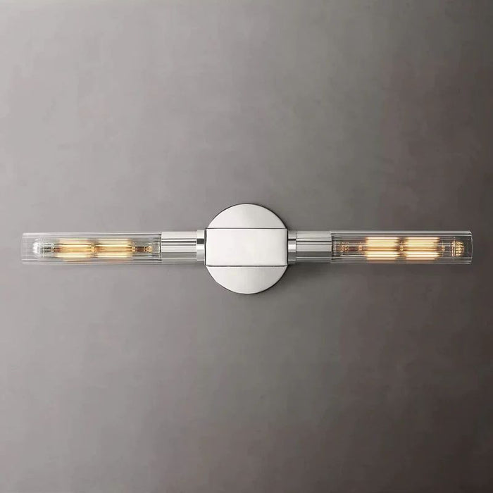 Cannele Glass Linear Wall Sconce