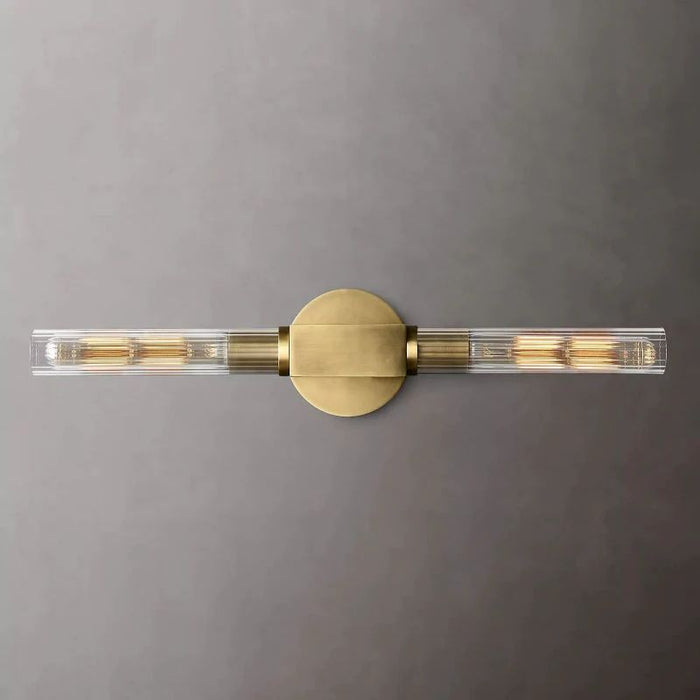 Cannele Glass Linear Wall Sconce