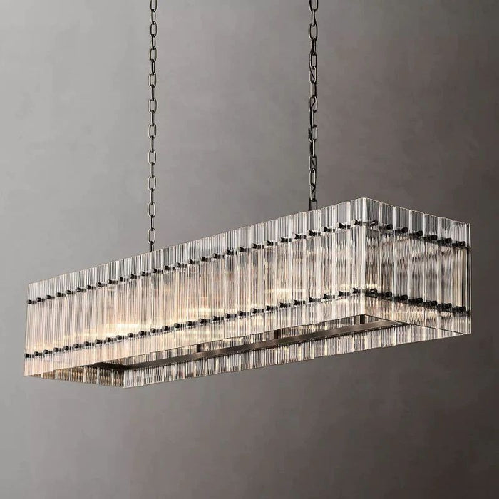 San Marco Rectangular Chandelier 54"