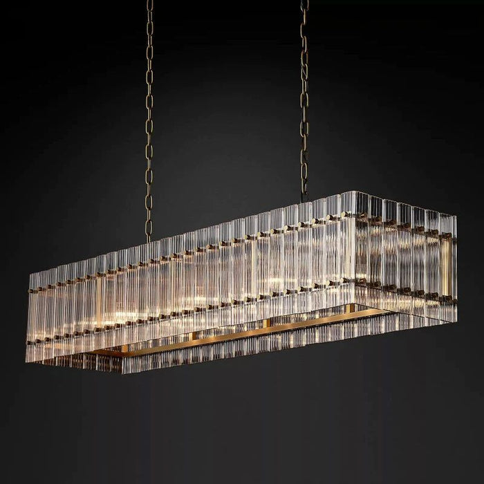 San Marco Rectangular Chandelier 54"