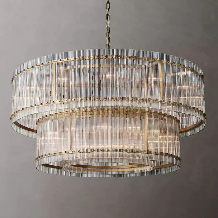 San Marco Two-Tier Luxury Round Chandelier 60"