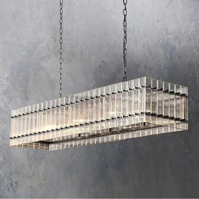 San Marco Rectangular Chandelier 54"