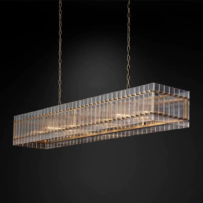 San Marco Rectangular Chandelier 72"