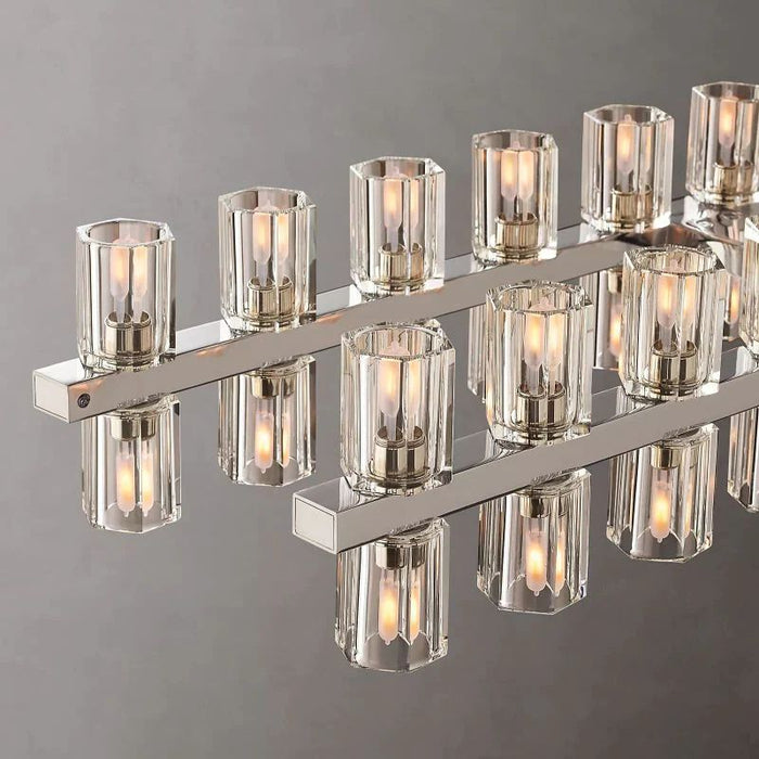 Arcachon Rectangular Chandelier 72"