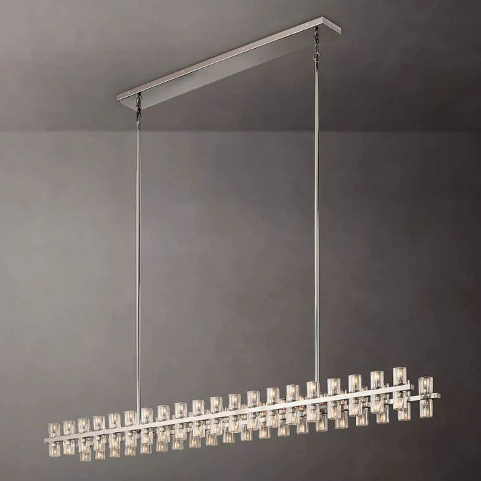 Arcachon Rectangular Chandelier 72"