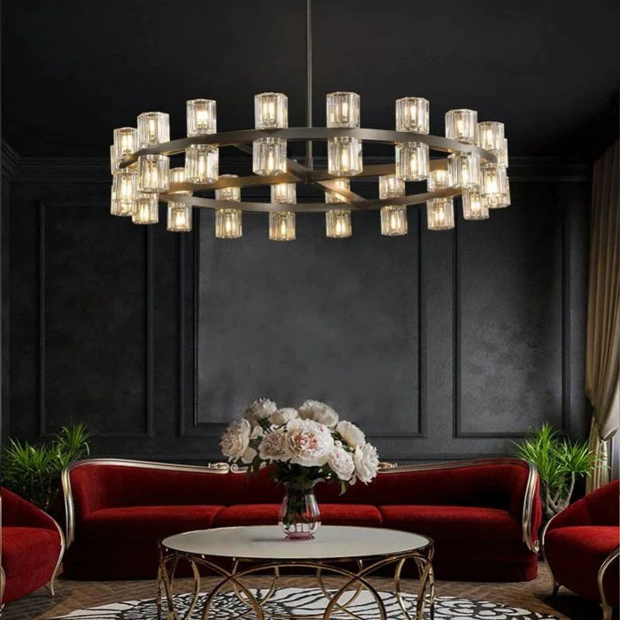 Arcachon Round Chandelier 36"48"