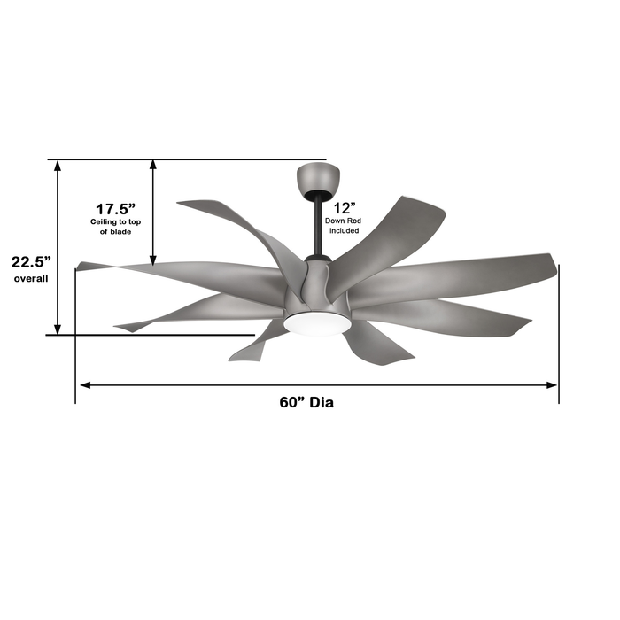 Dream Star Ceiling Fan with Light