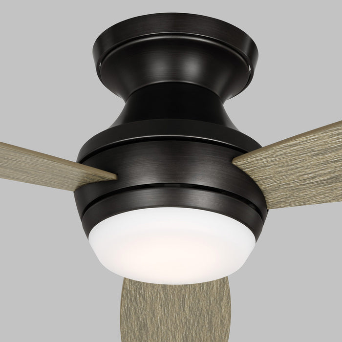 Ikon Hugger Ceiling Fan with Color Select Light