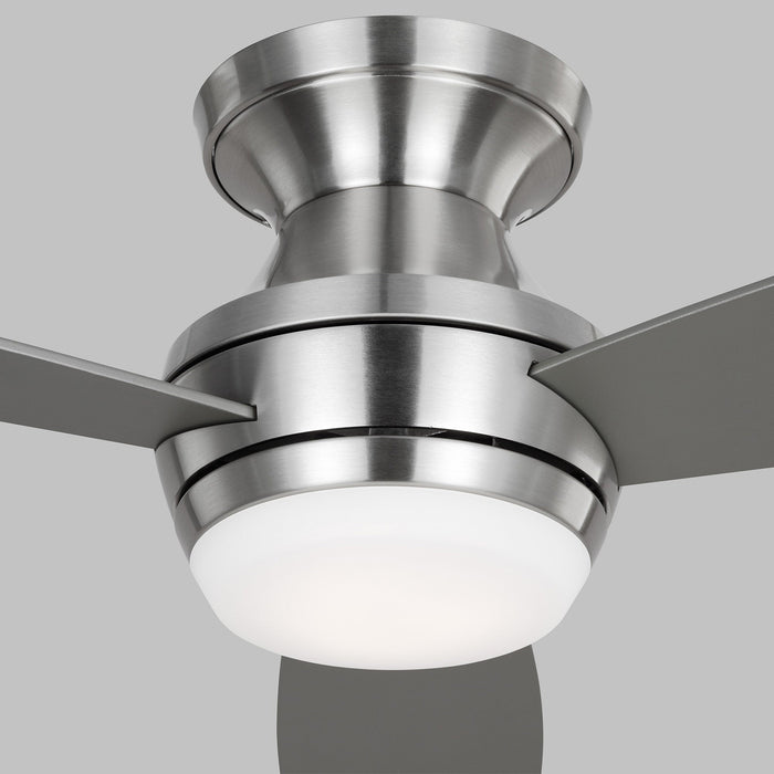 Ikon Hugger Ceiling Fan with Color Select Light