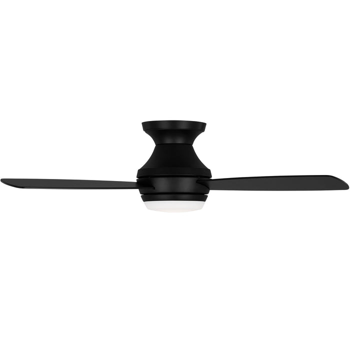 Ikon Hugger Ceiling Fan with Color Select Light