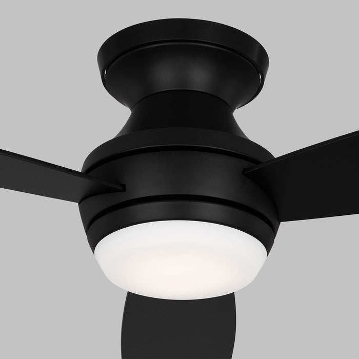 Ikon Hugger Ceiling Fan with Color Select Light